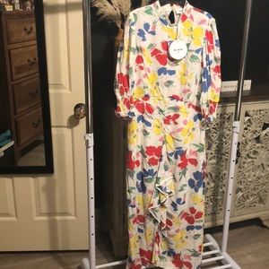 Rixo target maxi dress